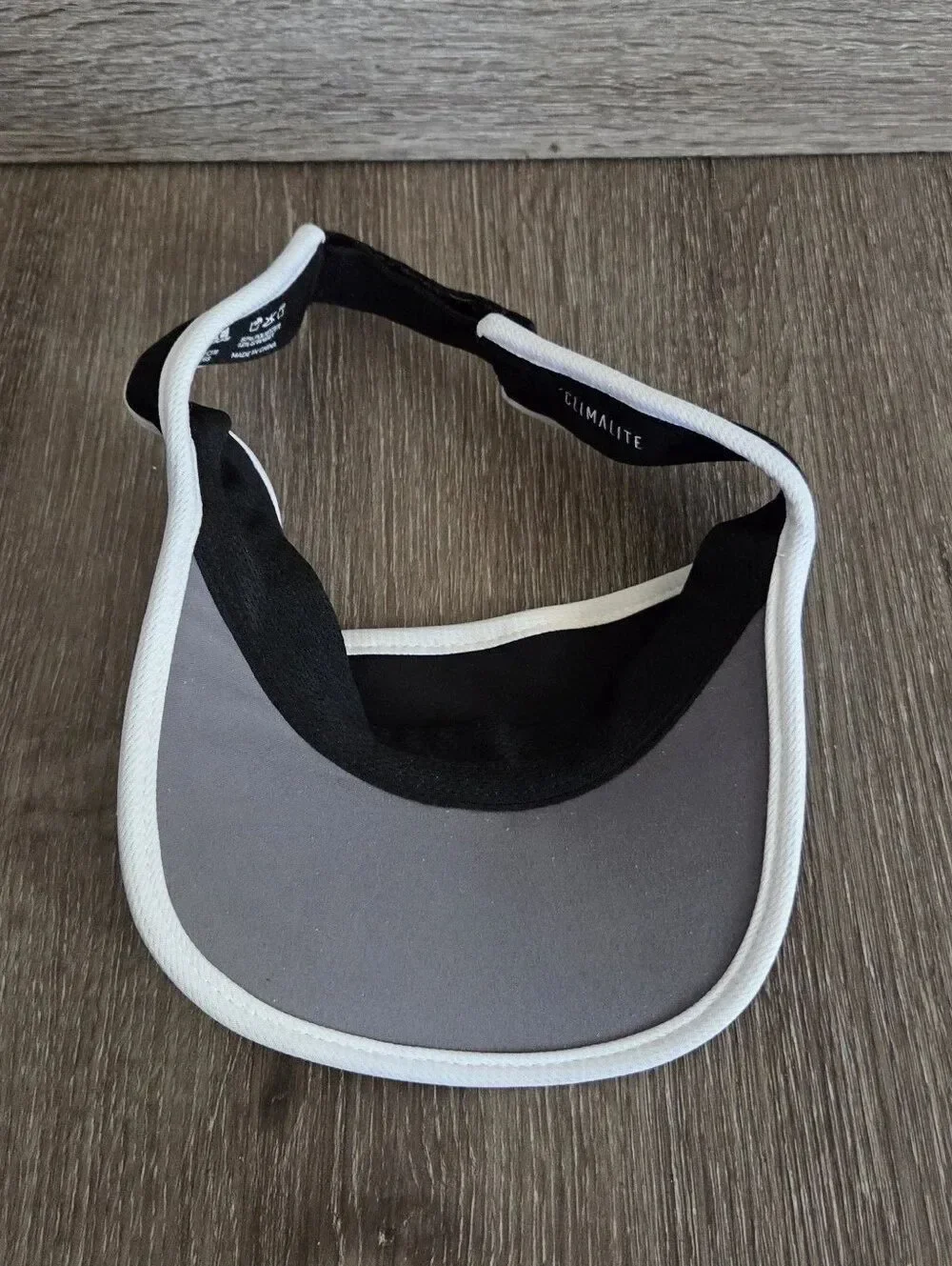 Adidas Climalite Black & White Visor
